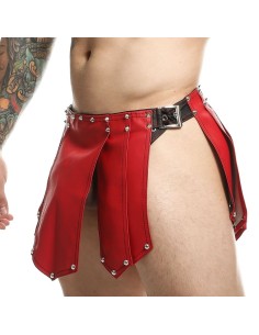 Jupe homme Sm Roman Skirt Rouge-Noire