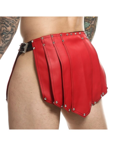 Jupe homme Sm Roman Skirt Rouge-Noire - Short & Bermuda - 2