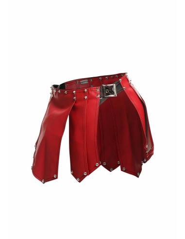 Jupe homme Sm Roman Skirt Rouge-Noire - Short & Bermuda - 7