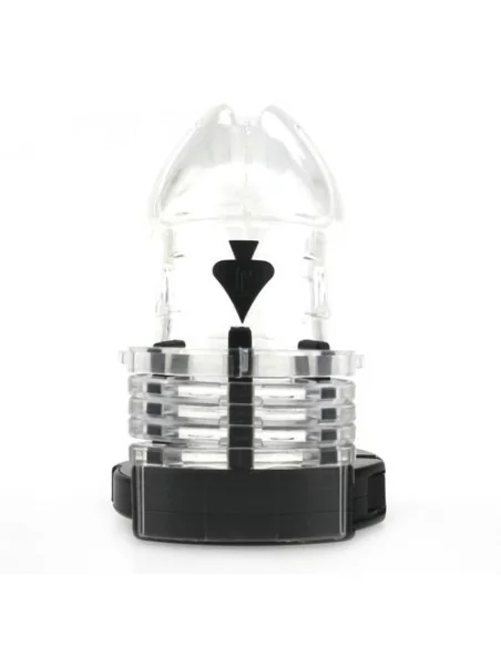 Cage de chasteté ajustable 10 x 3.5cm Transparente