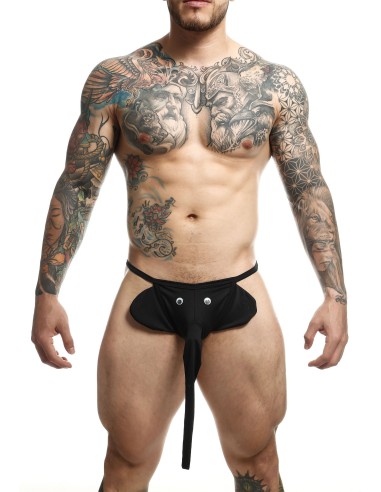 String Trompe Eléphant Noir