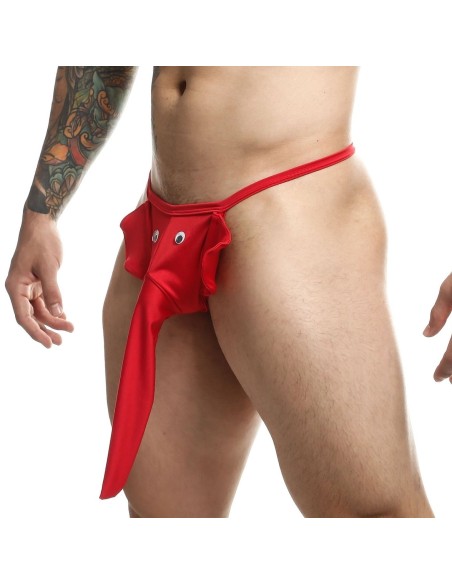 String Trompe Eléphant Rouge