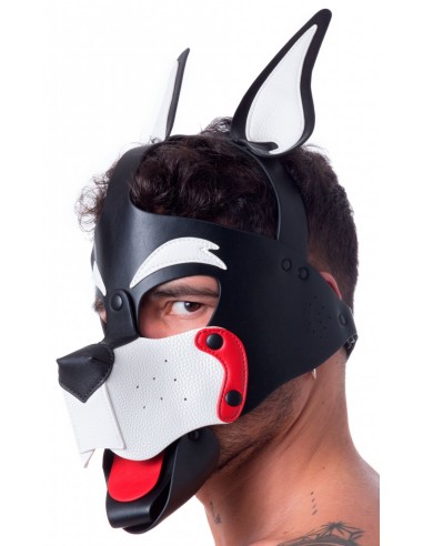 Masque Puppy 665 Blanc et Rouge