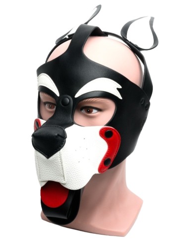 Masque Puppy 665 Blanc et Rouge