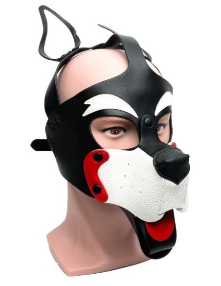 Masque Puppy 665 Blanc et Rouge
