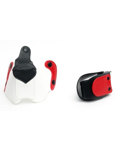 Masque Puppy 665 Blanc et Rouge