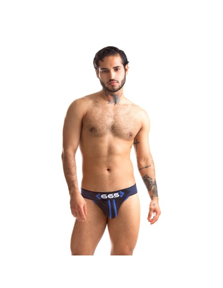 Jockstrap Rally 665 Noir-Bleu