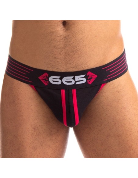 Jockstrap Rally 665 Noir-Rouge