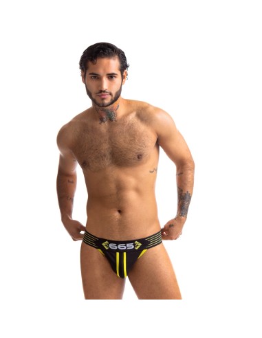 Jockstrap Rally 665 Noir-Jaune