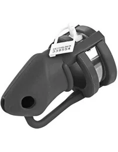 Cage de chasteté silicone Birdlocked 11 x 3.2cm Noire