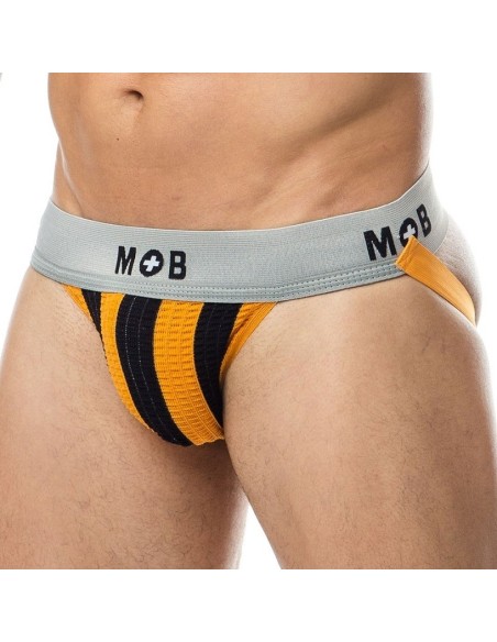 Jockstrap Mob Classic Noir-Orange
