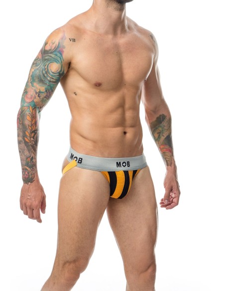 Jockstrap Mob Classic Noir-Orange