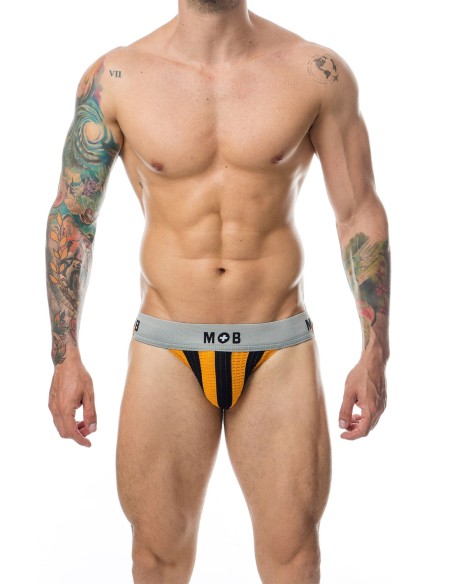Jockstrap Mob Classic Noir-Orange