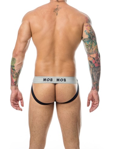 Jockstrap Mob Classic Blanc-Noir