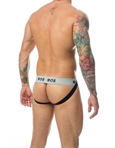 Jockstrap Mob Classic Blanc-Noir