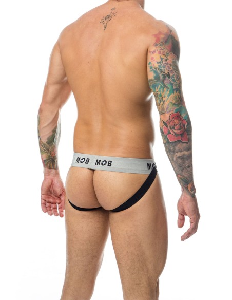 Jockstrap Mob Classic Blanc-Noir