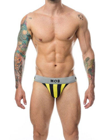 Jockstrap Mob Classic Noir-Jaune