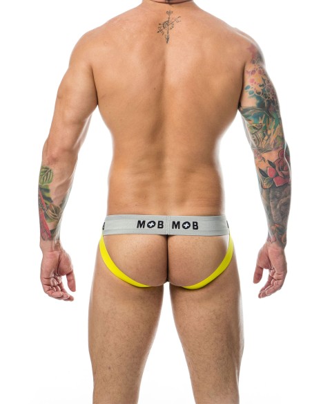 Jockstrap Mob Classic Noir-Jaune