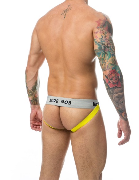 Jockstrap Mob Classic Noir-Jaune