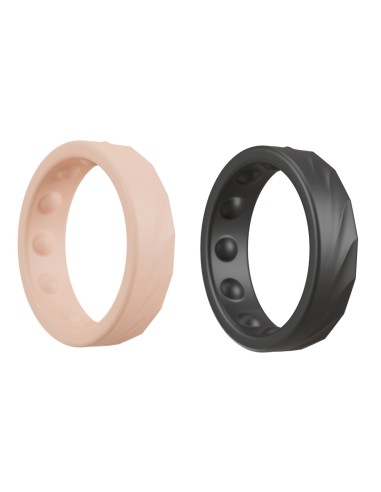 2 Mini anneaux péniens Fit Rings 33mm