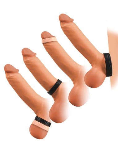 2 Mini anneaux péniens Fit Rings 33mm