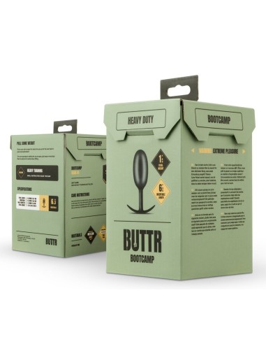 Plug lesté Heavy Duty Buttr 16 x 5.6 cm - Poids 619g