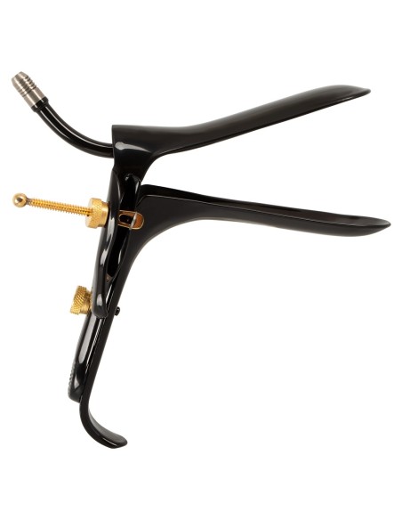 Spéculum en métal Anal Bec 10 cm - Hauteur 6.5 - 8 cm Noir