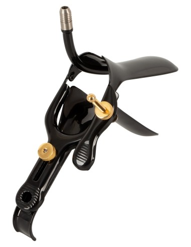 Spéculum en métal Anal Bec 10 cm - Hauteur 6.5 - 8 cm Noir