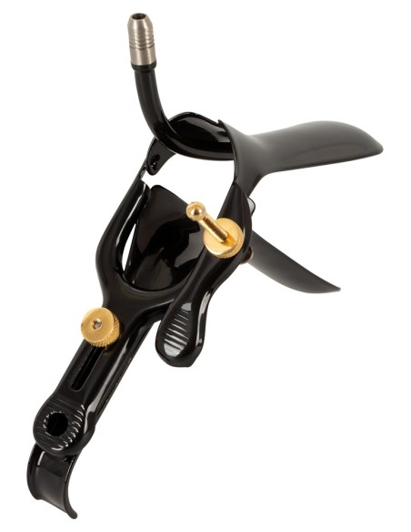 Spéculum en métal Anal Bec 10 cm - Hauteur 6.5 - 8 cm Noir