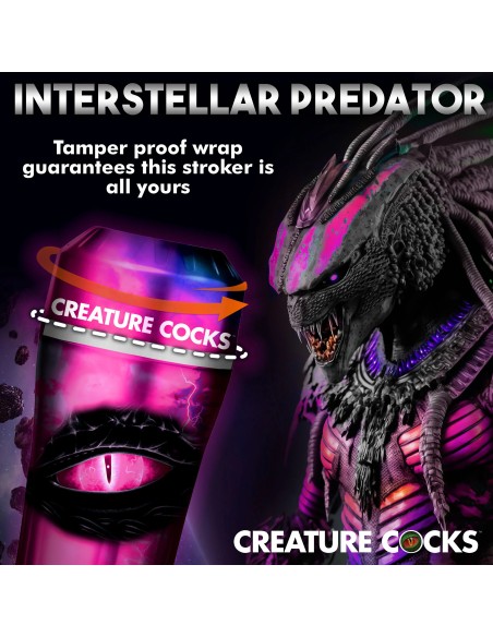 Masturbateur Creature Predator Gris
