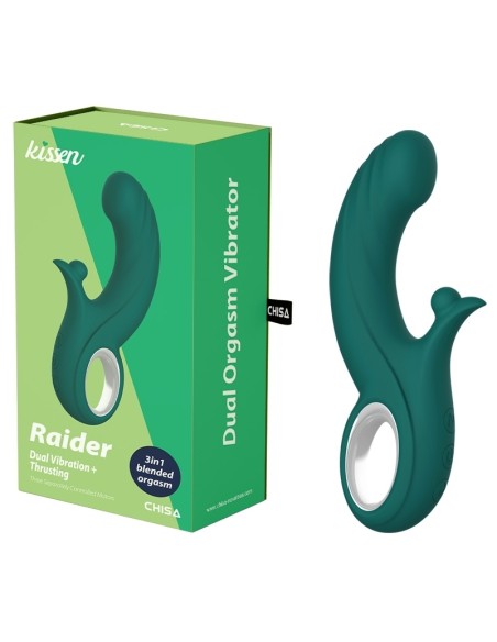Vibromasseur Rabbit Raider 13 x 3.5cm