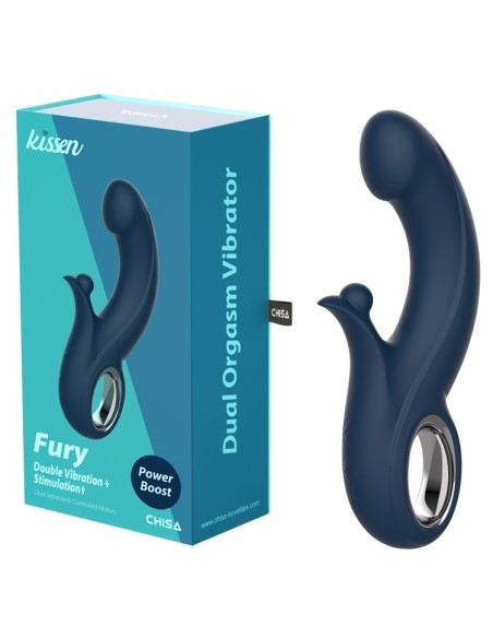 Vibromasseur Rabbit Fury 13 x 3.5cm Vibromasseur Rabbit Fury 13 x 3.5cm