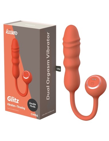 Gode avec poussée Glitz 13 x 3.7cm