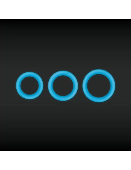 Cockring Fluo Firefly Bleu