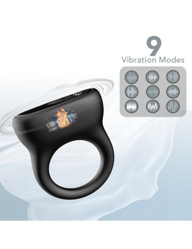 Anneau Vibrant Vrizz 33mm Noir