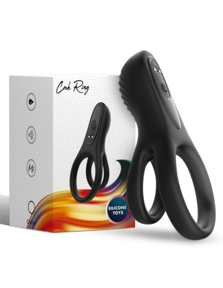 Double Cockring Vibrant Rooster 30mm