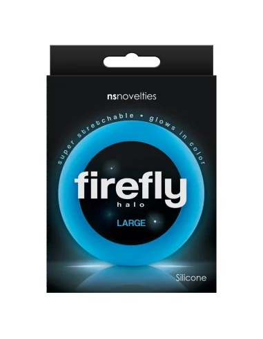Cockring Fluo Firefly Bleu