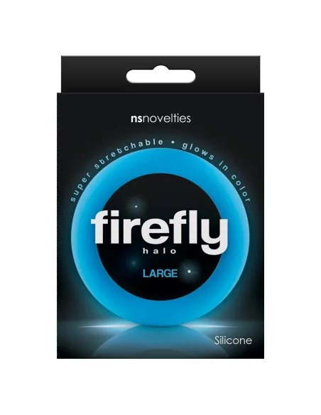 Cockring Fluo Firefly Bleu