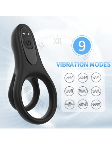 Double Cockring Vibrant Rooster 30mm