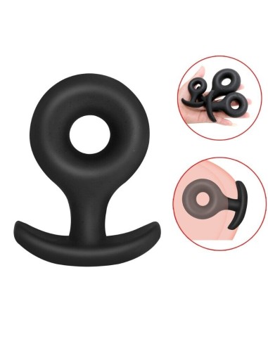 Plug Cercle Hollow Round M 6.5 x 5cm