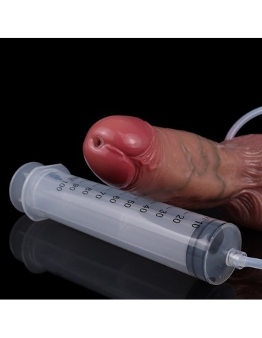 Gode Éjaculateur Skinnier Mario 14 x 4.6cm Marron