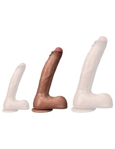 Gode Réaliste Dickpick M 17 x 4.5cm Marron