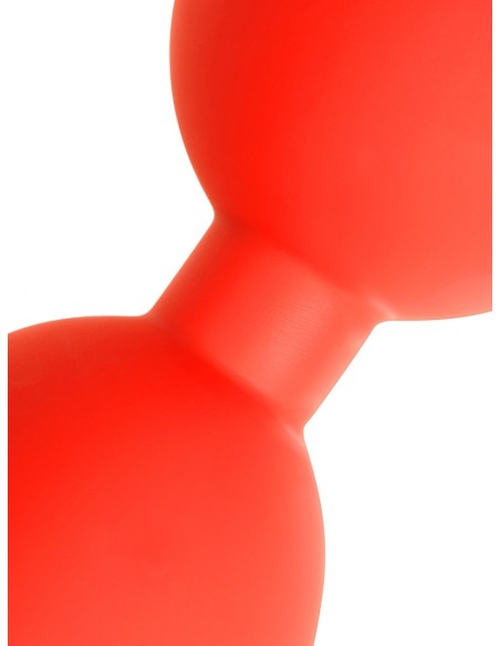 Boules anales Stretch Eggs S 43 x 4 cm Rouges