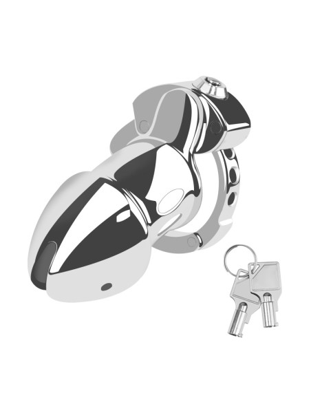 Cage de Chasteté en acier Dickcuffs 10.5 x 3.5cm