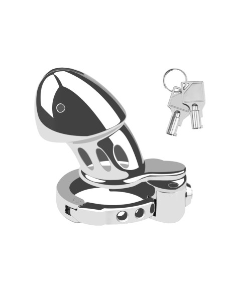 Cage de Chasteté en acier Dickcuffs 10.5 x 3.5cm
