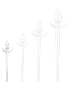 Plug Queue Zoo Tail S 6 x 2.5 cm - Queue de 16 cm Transparente