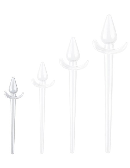Plug Queue Zoo Tail S 6 x 2.5 cm - Queue de 16 cm Transparente Plug Queue Zoo Tail S 6 x 2.5 cm - Queue de 16 cm Transparente