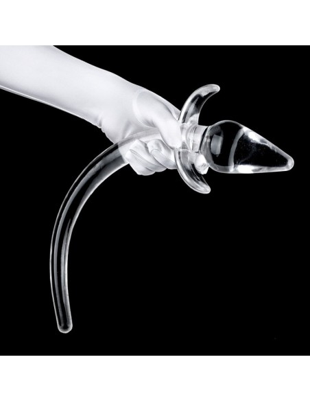 Plug Queue Zoo Tail S 6 x 2.5 cm - Queue de 16 cm Transparente Plug Queue Zoo Tail S 6 x 2.5 cm - Queue de 16 cm Transparente