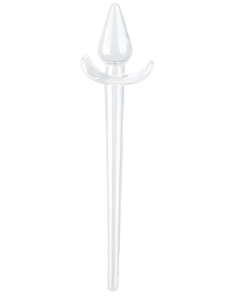 Plug queue Zoo Tail XL 12 x 6 cm - Queue 30 cm Transparente