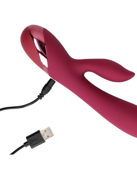 Vibro Rabbit Darkcherry 11 x 3.5cm